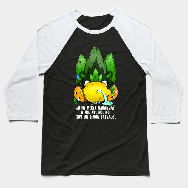 limon salvaje Baseball T-Shirt by elcreador888